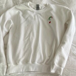 White Grinch Sweatshirt